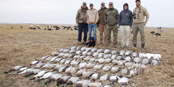 all inclusive waterfowl hunting trip in Saskatchewan, Canada